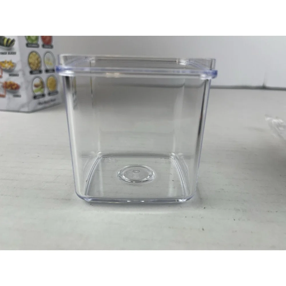 Nutri Chopper 5-in-1‎ Compact Handheld Kitchen Slicer w Storage Container E5D